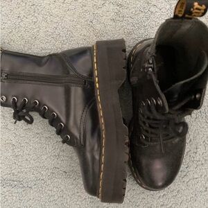 Excellent condition . Platform Doc Martin Boots - Size 6